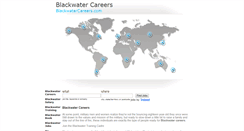 Desktop Screenshot of blackwatercareers.com